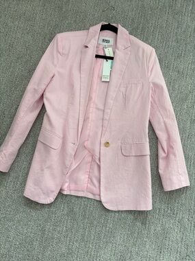 BB Dakota Light Pink Single-Button Notch Lapel Blazer NWT